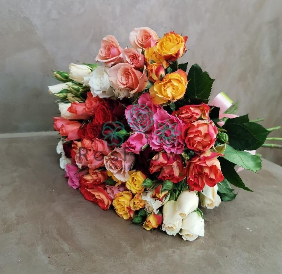 Букет цветов из: Розы в Луховке