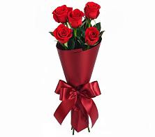 Букет 5 Красных роз Эдлесс Лав #REPLACE_PRED# Луховке