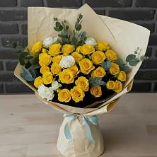 Букет цветов из:  Розы в Луховке