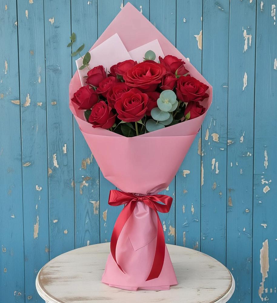 Букет цветов из: Розы в Луховке