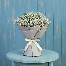 Букет цветов из:  Гипсофила в Луховке