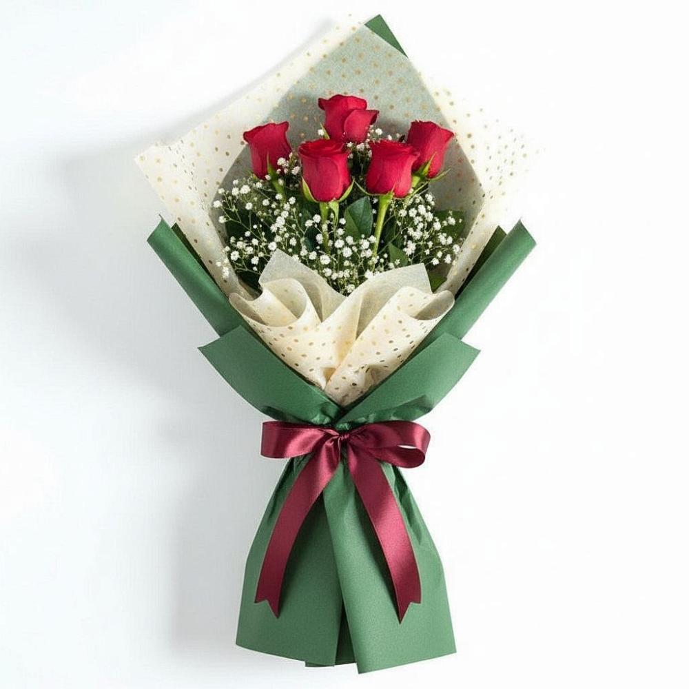 Букет цветов из: Розы в Луховке