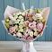 Букет цветов из: Альстромерии и Розы в Луховке