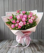 Букет Розовый кустик в Луховке