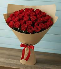 Букет Красные розы Милано в Луховке