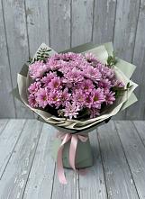 Букет цветов из:  Хризантемы в Луховке