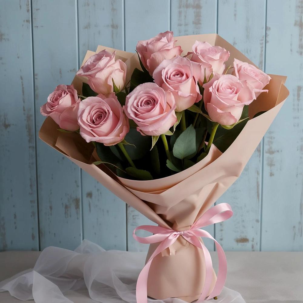 Букет цветов из: Розы в Луховке