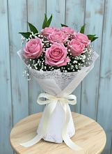 Букет цветов из:  Розы в Луховке
