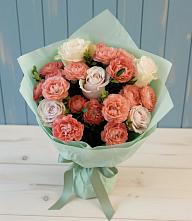 Букет цветов из:  Розы #REPLACE_PRED# Луховке
