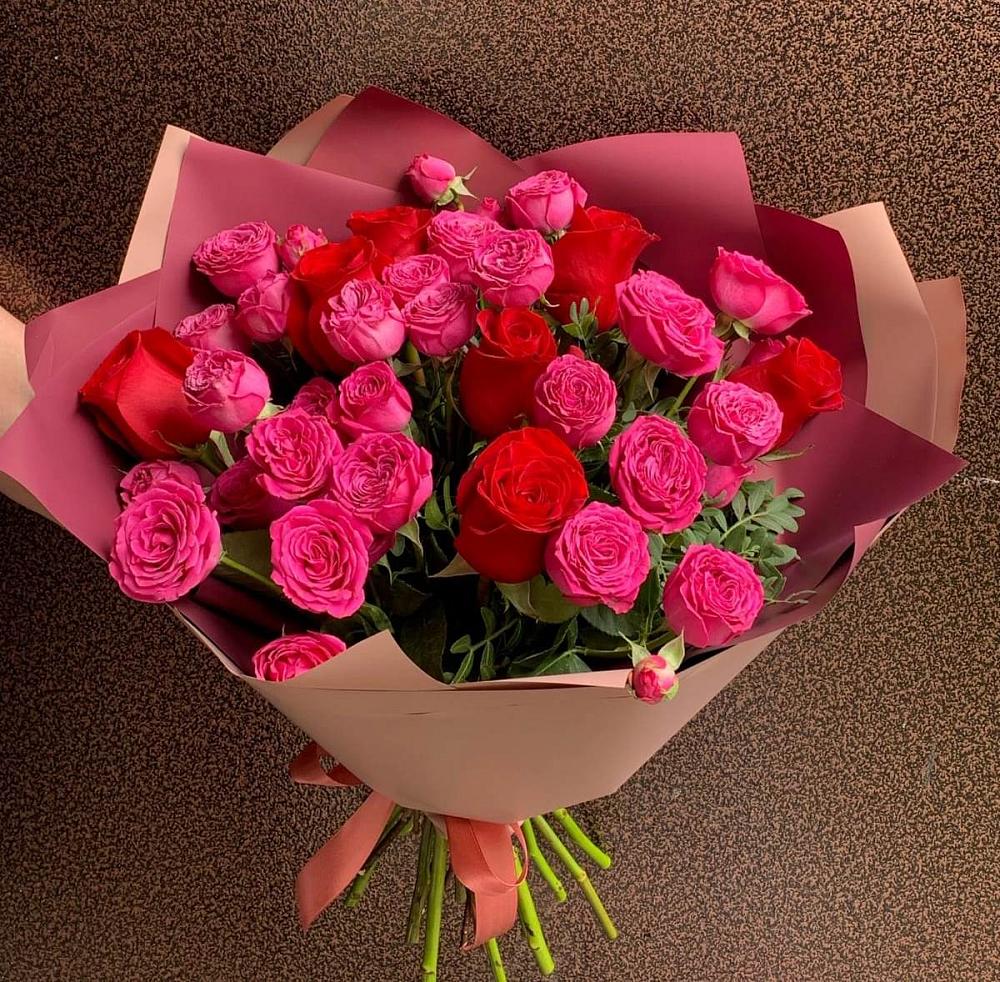 Букет В объятьях нежности в Луховке