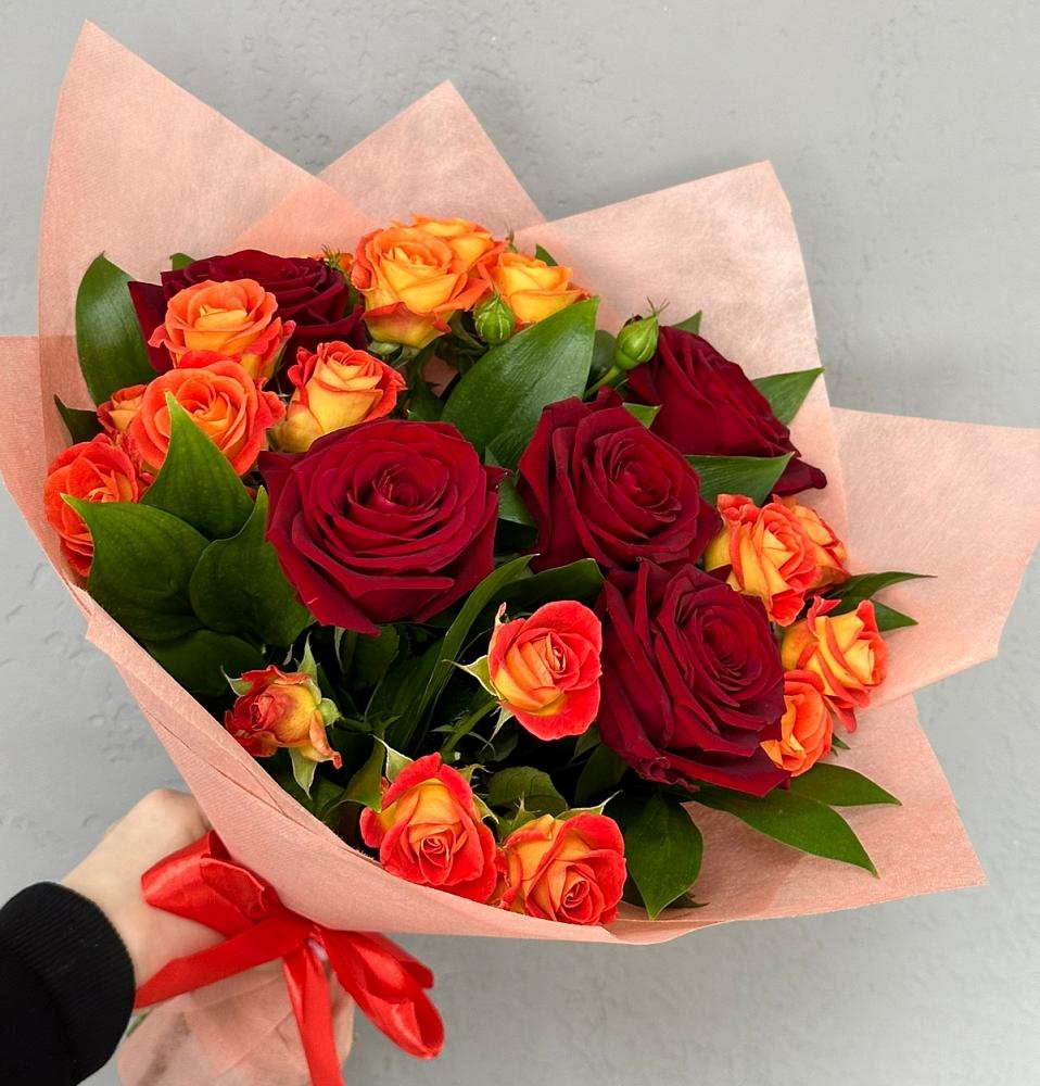 Букет Любовь и восторг в Луховке