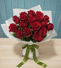Букет Красные розы в Луховке