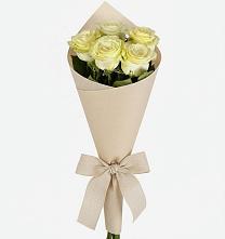 Букет цветов из:  Розы в Луховке
