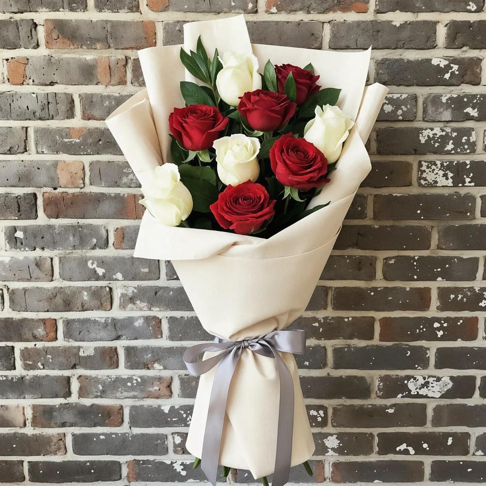 Букет цветов из: Розы в Луховке