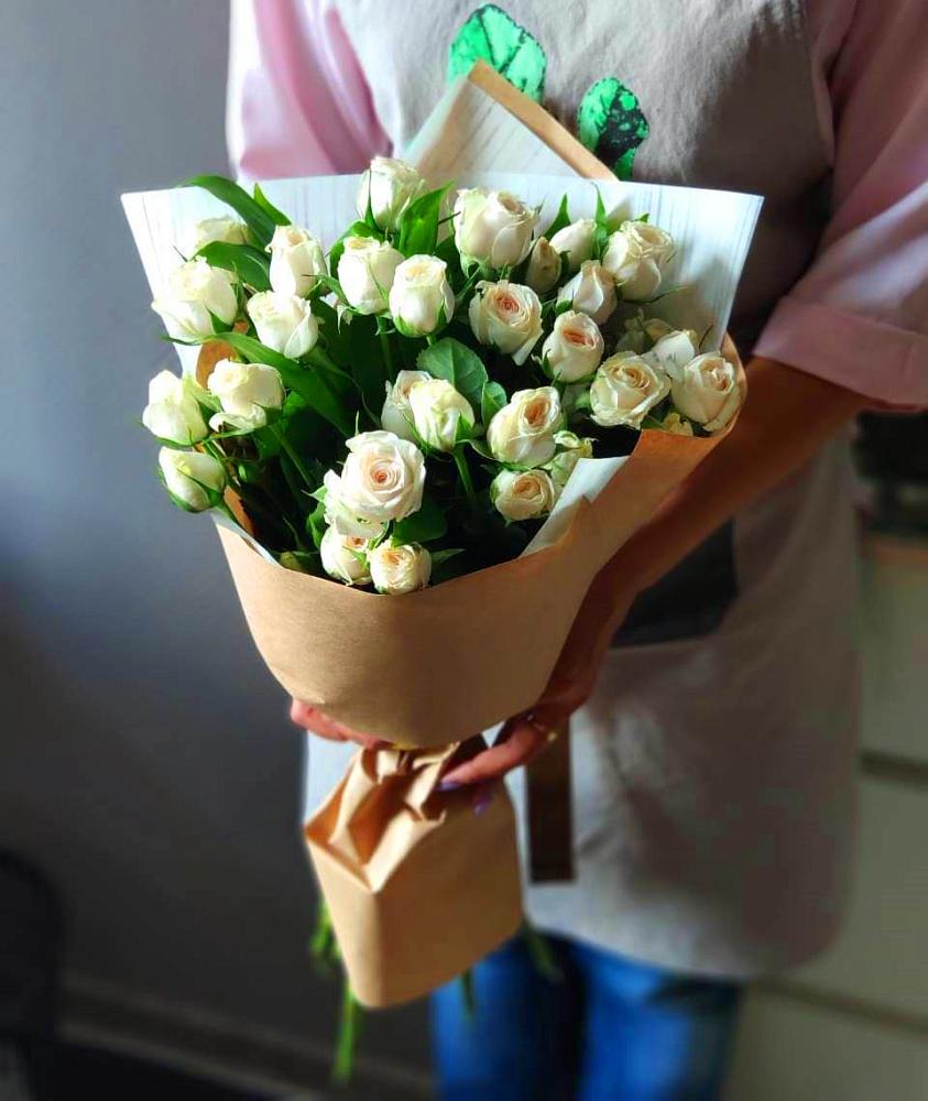 Букет цветов из: Розы в Луховке