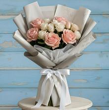 Букет цветов из:  Розы в Луховке