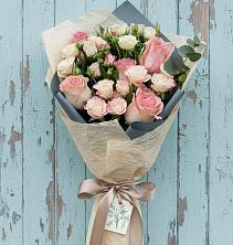 Букет цветов из:  Розы в Луховке