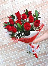 Букет цветов из:  Розы #REPLACE_PRED# Луховке