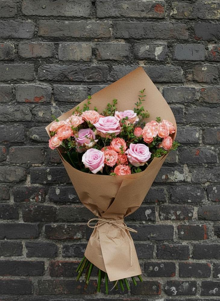 Букет цветов из: Розы в Луховке