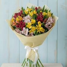 Букет цветов из:  Альстромерии в Луховке
